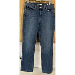 Levi's Women's Classic Straight Leg Blue Denim Jeans - Size‎ 8